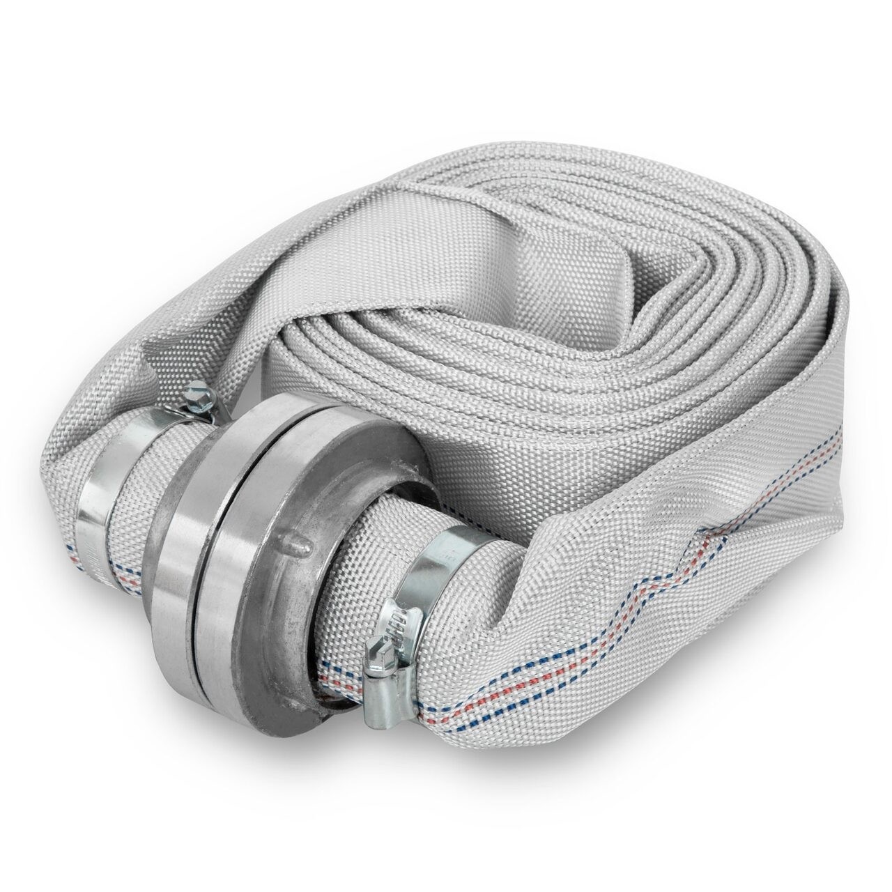 Furtunul de pompier 2'' 20 m, 8 bari, alb, cu cuple MX452