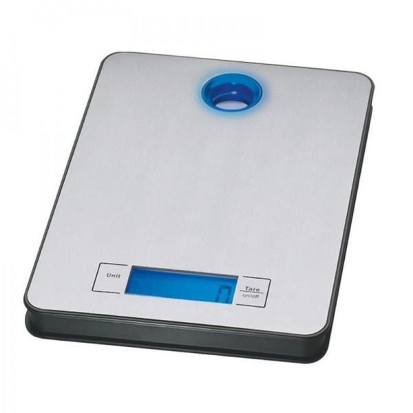 Cantar inox pentru bucatarie Zilan ZLN, maxim 5 kg, afisaj digital luminat