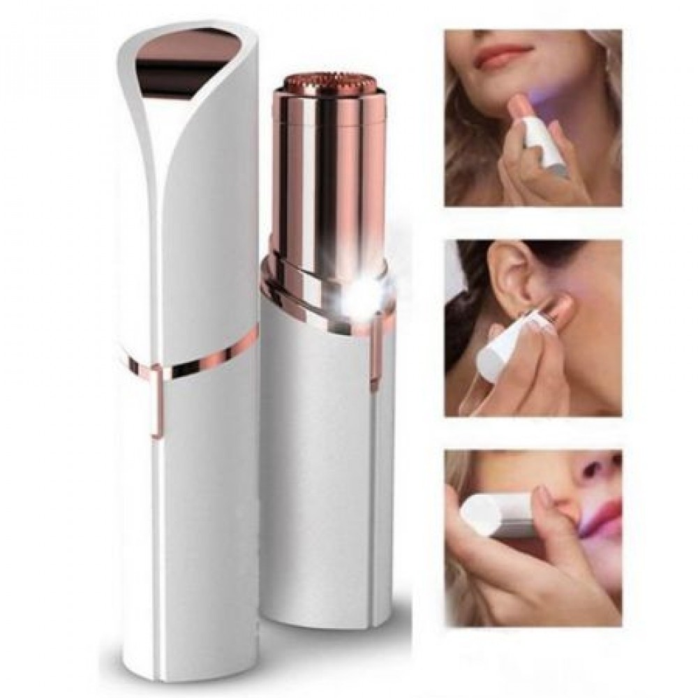 Epilator facial Flawless Glemis pentru femei, fără durere