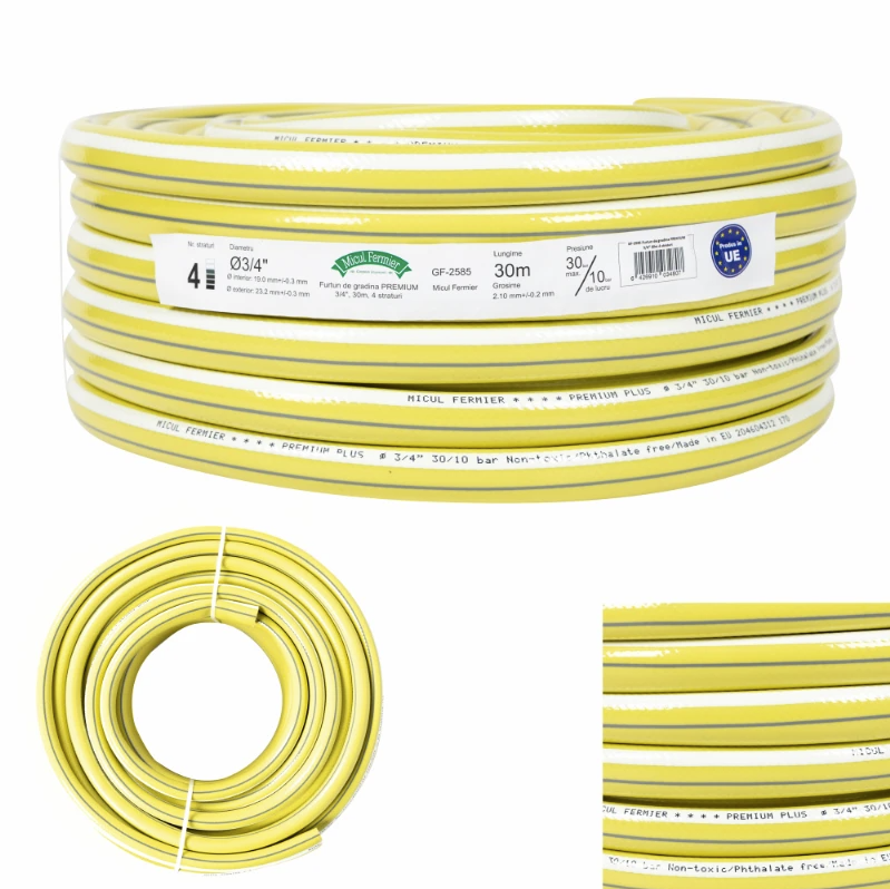 Furtun de gradina PREMIUM 3/4'' 30m 4 straturi
