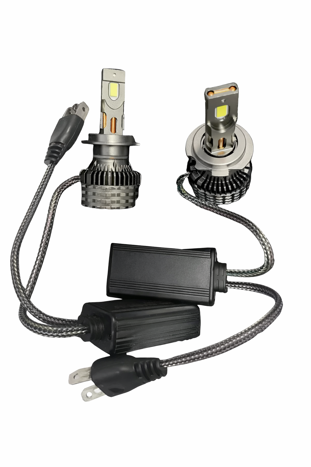 Set 2 Becuri LED Auto N6 CANBUS H4 – Iluminare Clară și Eficiență Ridicată