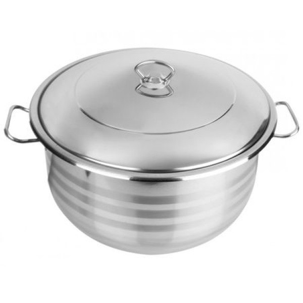 Oala inox capac inox GRAND ZLN-7338, 22 cm, 3.15L