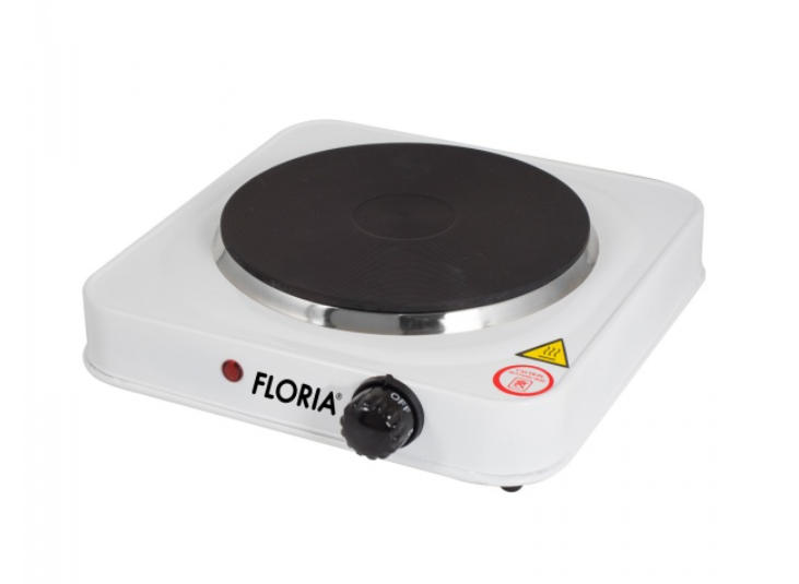 Plita electrica Floria ZLN-2829, 25 x 25 x 5 cm, 1 ochi, Putere 1500W