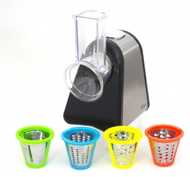 Razatoare si Feliator Zilan ZLN-0498 Fresh, Putere 200W, 4 accesorii, Inox