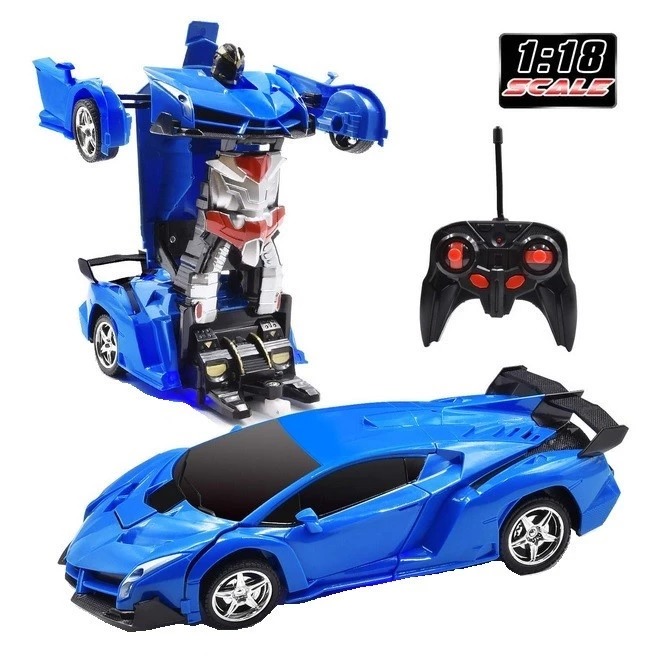 MASINA TRANSFORMER CU TELECOMANDA SE TRANSFORMA IN ROBOT PRIME 1