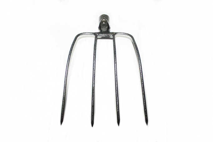 Furca cu 4 coarne din metal