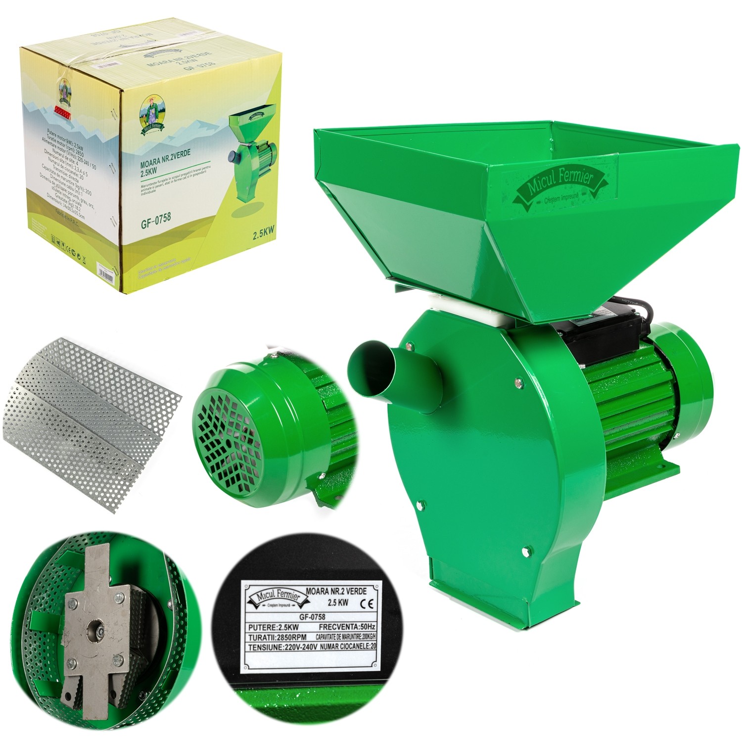 Moara nr. 2 VERDE 2.5kw