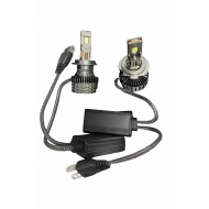 Set 2 Becuri LED Auto N6 CANBUS H4 – Iluminare Clară și Eficiență Ridicată