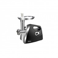 Masina de tocat carne ZILAN ZLN-7598,Alb 1200W, Tava si panou inox, Accesorii umplut carnati, Functie revers, 1.6kg/min