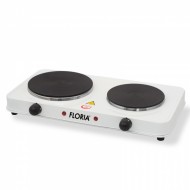 Plita electrica Floria ZLN-2843, 18.5 x 15.5 cm, 2 ochiuri, termostat reglabil