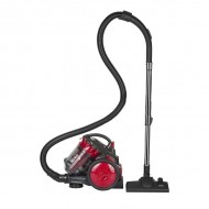 Aspirator fara sac FLORIA ZLN-3451,rosu-negru filtru HEPA 13, filtrare ciclonica, capacitate colectare 2.5L, putere 700W