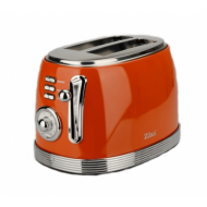 Prajitor RETRO Zilan ZLN7040 Rosu, 6 trepte de prajire, indicator luminos pentru semnalizare