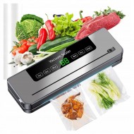 Set aparat de vidat alimente, 120W, cu ecran LCD, 50 pungi incluse, dimensiuni 36x11x5 cm