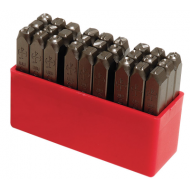 Set 27 poansoane litere 6 mm