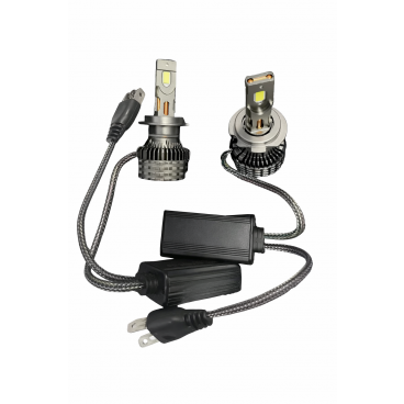 Set 2 Becuri LED Auto N6 CANBUS H4 – Iluminare Clară și Eficiență Ridicată