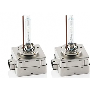 Set 2 becuri Xenon METAL D1S White auto pentru far