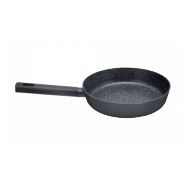 Tigaie Zilan ZLN0935 Negru, invelis din marmura ecologica,diametru 26 cm, 3.1 L