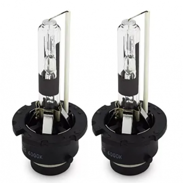 Becuri Xenon D2S White Auto pentru Far Suport Plastic 35W 6000K - 2 Bucati