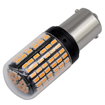 Set de 2 Becuri led semnal auto Canbus PY21W portocaliu