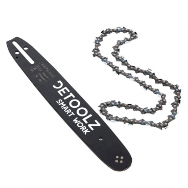 Set lama si lant drujba Detoolz, lungime 13'', pas 0.325'', grosime 1.5mm, 56 pinteni, 28 dinti, full chisel