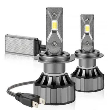 Set 2 Lampi H7 LED V20 30000 Canbus putere 120W temperatura 6000K lumina alba