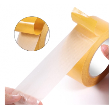 Bandă Dublu Adezivă Galbenă 50 mm x 15 m – OR10.5898