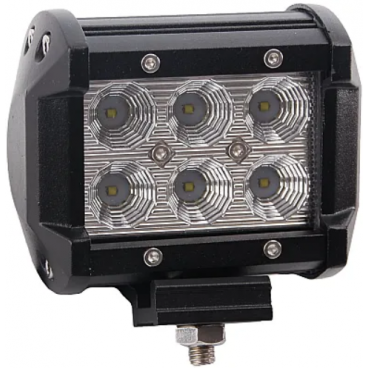 Proiector Offroad 18W 2x3 LED 12V-24V 1530 Lumeni 4/10 cm