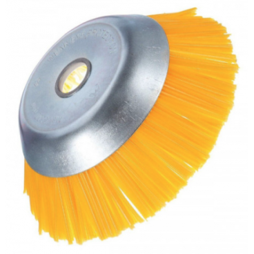 Disc pentru motocoasa tip perie galbena