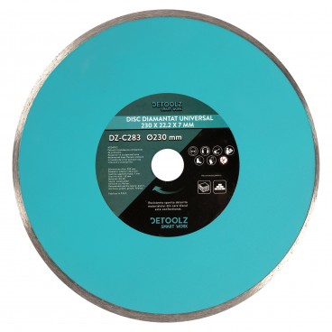 Disc diamantat universal 230x25.4x7mm