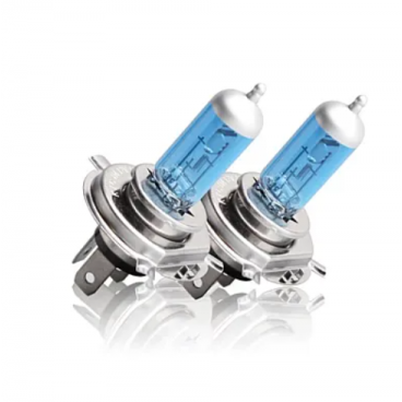 Set 2 becuri Pegasus H4 cu doua faze Skyline Xenon Look auto-tec halogen