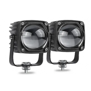 Set 2 LEDURI auto U9 bi-color alb galben