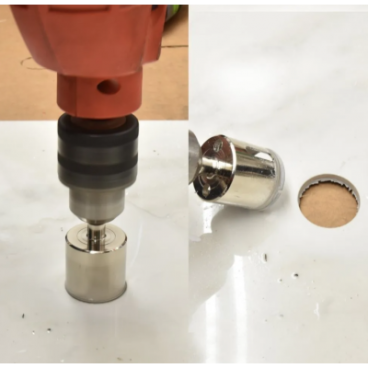 Freză Diamantată pentru Sticlă / Carotă Diamantată 45 mm – Găurire Precisă