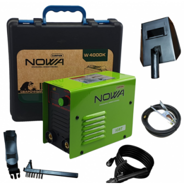 Invertor pentru sudura cu afisaj digital W400DK in valiza NOWA