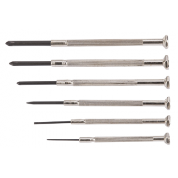 Set 6 Șurubelnițe de Precizie pentru Ceas – 0–3 mm