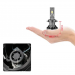 Set 2 Lampi H7 LED V20 30000 Canbus putere 120W temperatura 6000K lumina alba