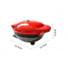 Mini aparat electric pentu Waffe, 350W, rosu, Doty