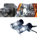 Set 2 Becuri Auto H4 A7 Canbus 2 Faze 30000lm/Set temperatura 6000K