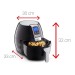 Friteuza Air Fryer Digital ZILAN ZLN-3604, 1500 W, Capacitate 3.5 l, Timer 30 min