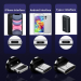 Cablu magnetic de incarcare 3in1 1+1