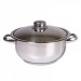 Oala inox cu capac ZLN-7277, COCINERA,diametru 28 cm,capacitate 10 L