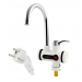 ROBINET ELECTRIC PENTRU INCALZIT APA CU DUS FURTUN + PARA, AFISAJ TEMPERATURA LCD , APA CALDA INSTANT, DEBIT 2L/MIN