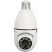 Cameră Panoramică WiFi 360° Tip Bec – Night Vision, Detectare Mișcare, Audio Bidirecțional