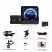 Camera Auto Full Hd 1080P Tripla Monitor 4inch Touchscreen Bord+Habitaclu+Spate 170 Grade