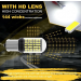 Set 2 Becuri LED Canbus 1156 Pozitie Galben BA15S P21W 144 LED-uri