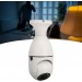 Cameră Panoramică WiFi 360° Tip Bec – Night Vision, Detectare Mișcare, Audio Bidirecțional