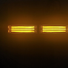 Rampa avertizare galbena 6 CASETE LED COB 126W 12-24V