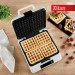 Aparat de facut gofre Zilan ZLN2939, 1200W, 4 felii, indicator led