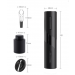 Set Tirbuson electric pentru sticla de vin, 4 piese, 6V, 25W, Negru