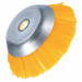 Disc pentru motocoasa tip perie galbena