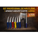 Set Profesional pentru Bucătărie – Kit de Măcelărie 8 Piese + Ascuțitor Inclus